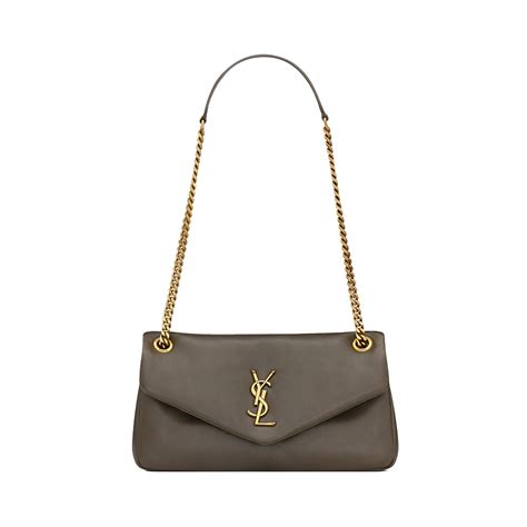 Yves Saint Laurent Calypso in Plunged Lambskin Handbag